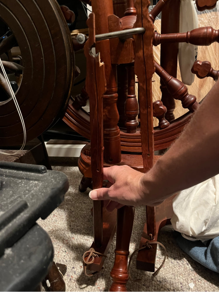 Kromski Footman for Minstrel Wheel