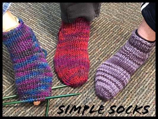 Snuggle Boots - Simple Socks