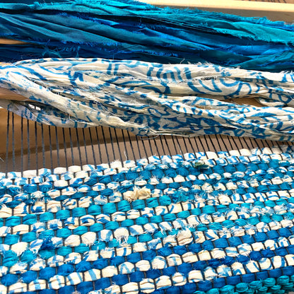 Get Warped! Full Day Rigid Heddle Weaving Workshop (Recycled Silk Placemat)