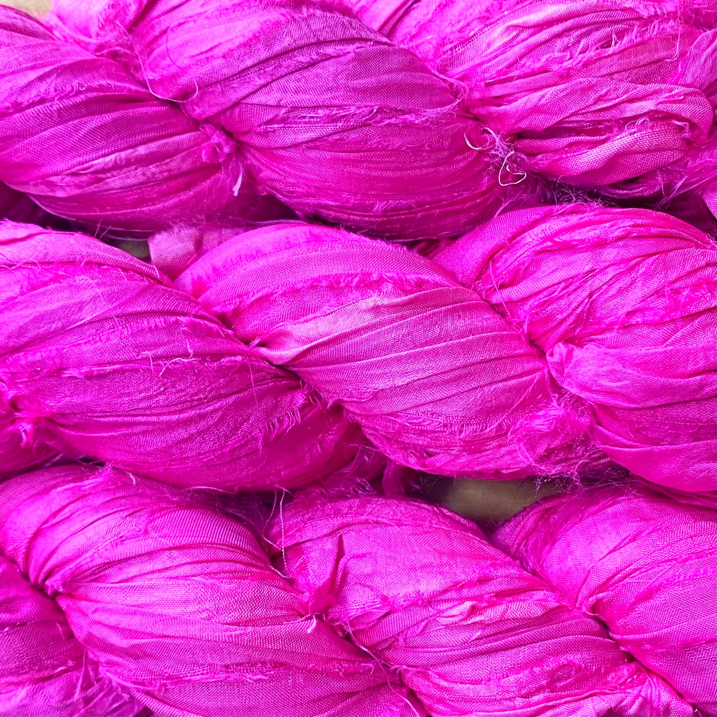 Rangeen Brights - silk sari ribbon