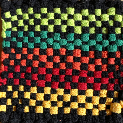 KIDS CAN WEAVE on a Potholder Loom!