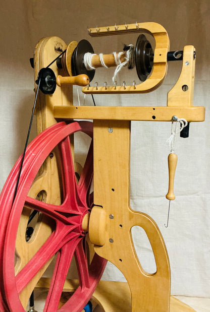 USED Ladybug Spinning Wheel