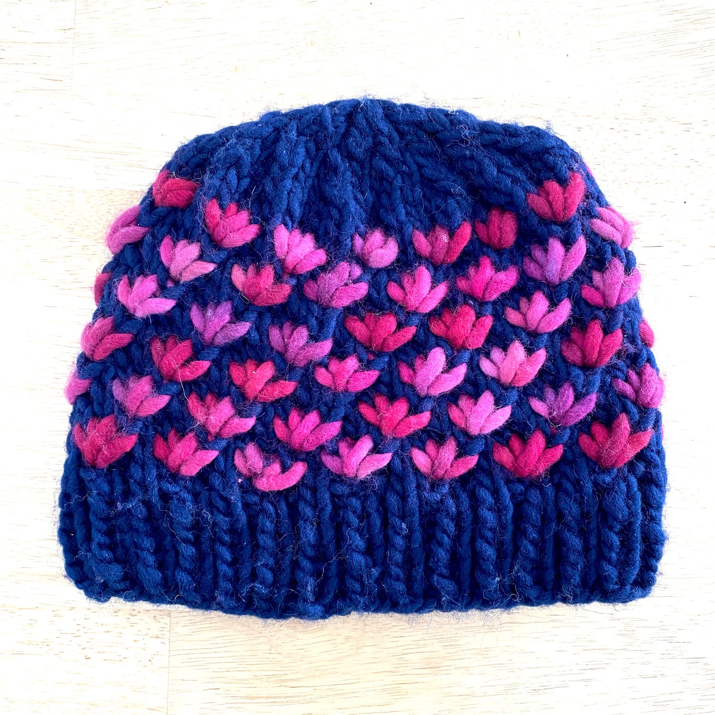 Lotus Pond Beanie Pattern
