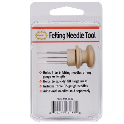 Felting needle tool