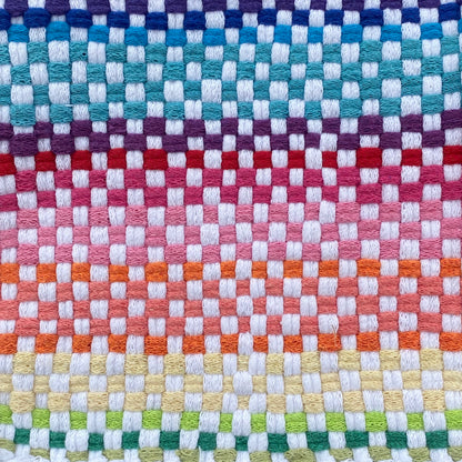 KIDS CAN WEAVE on a Potholder Loom!