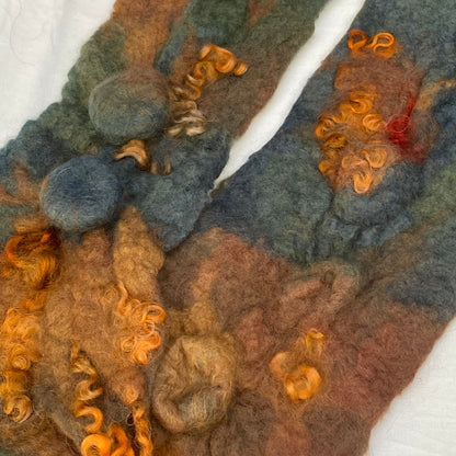 Shibori Scarves by Jane Dupree